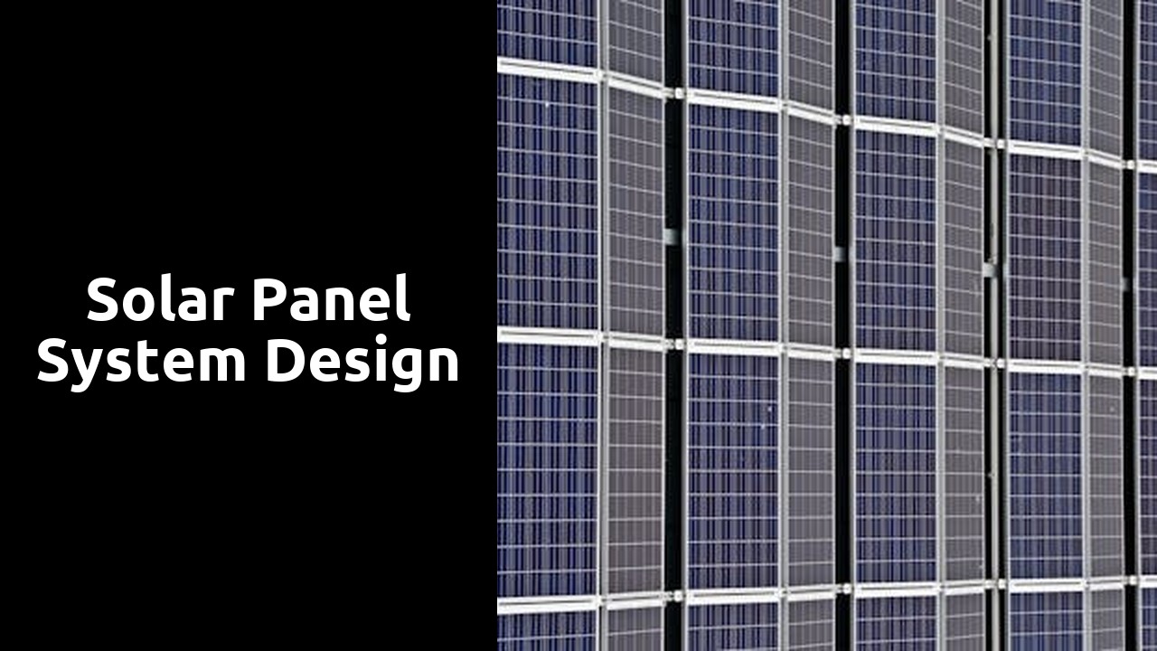 Solar Panel System Design